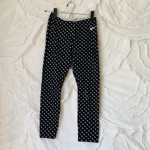 nike polka dot leggings!